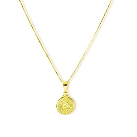 Collar Padre Nuestro 11mm Enchapado Oro 18K-0