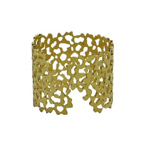 Anillo Hojas de Otoño Enchapado Oro 18K-1