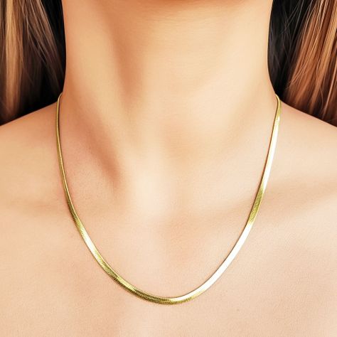 Collar Cinta Enchapado Oro 18K-2