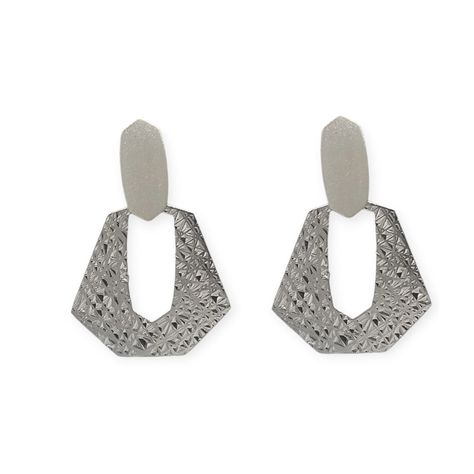 Aros Helena Satinados Plata Fina 925-0