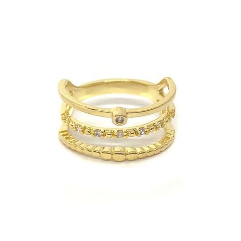 Anillo Natalia #20 Enchapado Oro 18K-0