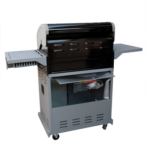 Parrilla a gas 4 Quemadores Kenmore + Sellador lateral + Set de asado + garras-1
