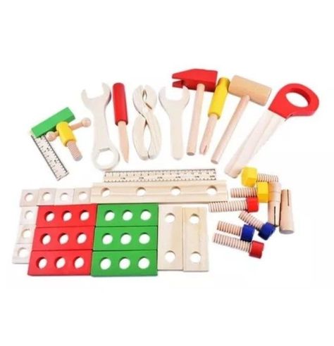 Juego Madera Set Herramientas Maleta Xk-104-1