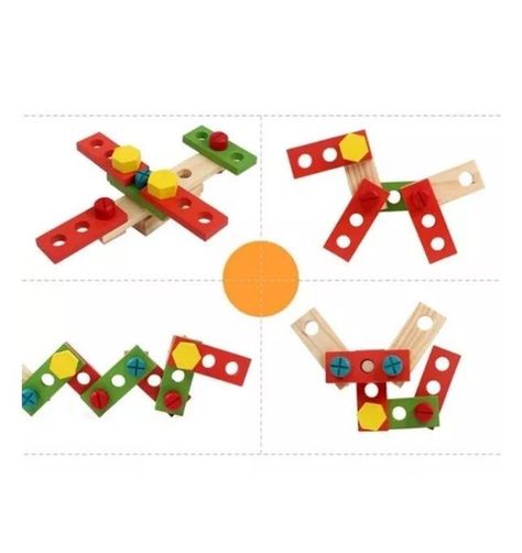 Juego Madera Set Herramientas Maleta Xk-104-2