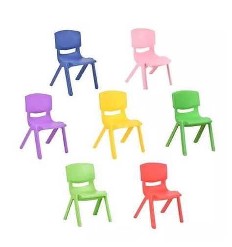 Silla Infantil Resistente Rosada-1