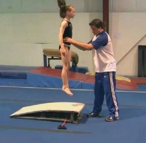 Trampolín Salto Gimnasia 9 Resortes-1