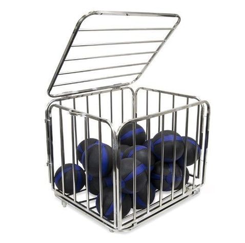 Carro Portabalones Acero Inoxidable 90x80x90cm-1