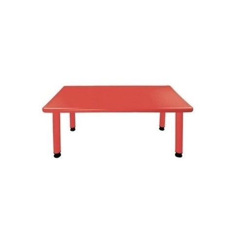 Mesa Infantil Rectangular Roja-1