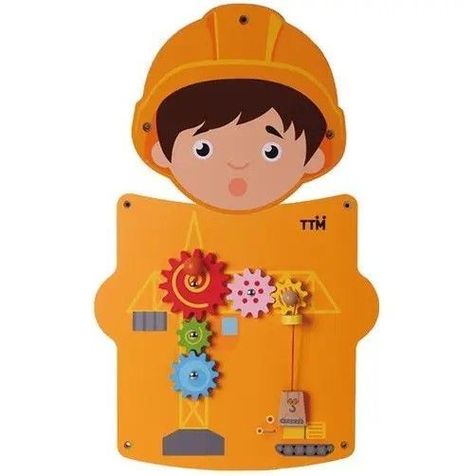 Juego Pared Madera Diseño Constructor-0