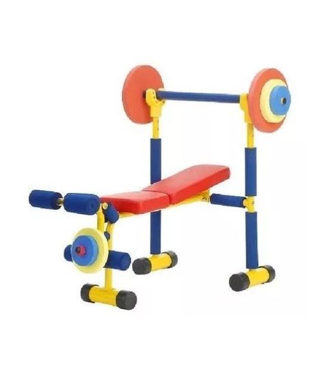 Máquina Infantil Banco Ejercicios Pesas-0