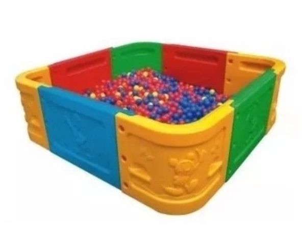 Piscina para Pelotas Modular Cuadrada Pequeña-1