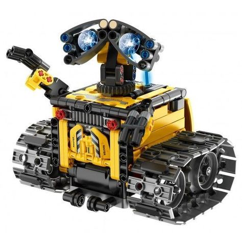 3 en 1 Robot Wall-e Autobot y Dinobot Bloques Construcción Radio Control Programable-2