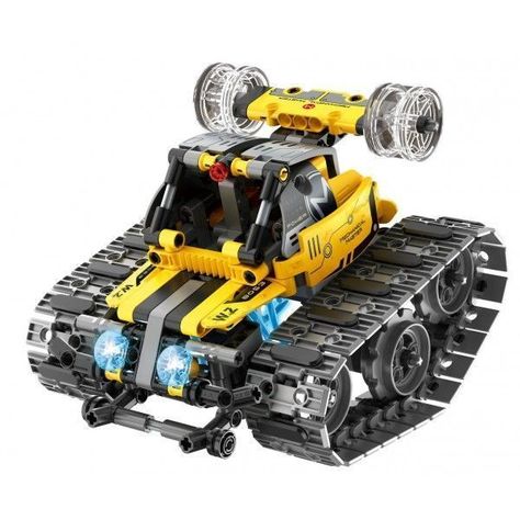 3 en 1 Robot Wall-e Autobot y Dinobot Bloques Construcción Radio Control Programable-3