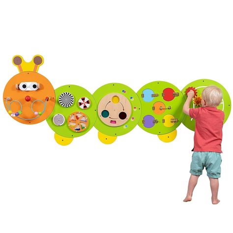 Juego Pared Madera Diseño Oruga-1