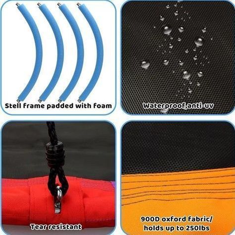 Columpio Nido Circular 100cm Tela Autismo Tea-2