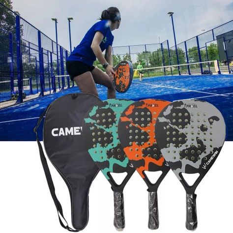 Raqueta Pala Paleta Padel Fibra Carbono 4003 Advanced Verde-2