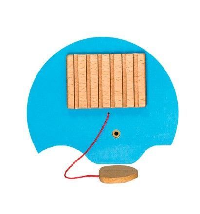Juego Pared Madera Diseño Elefante-1