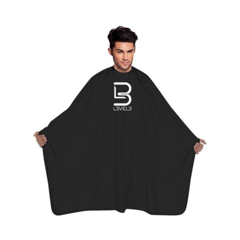 Capa Con Cuello De Goma - Negro Level 3-1