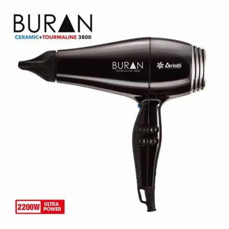 Secador Ceriotti Buran Tourmaline 3800 - 2200w Negro-0