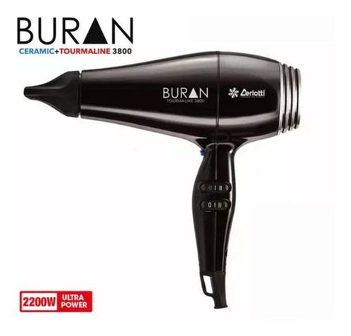 Secador Ceriotti Buran Tourmaline 3800 - 2200w Negro-5
