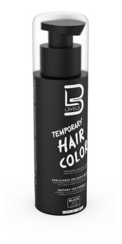 Tinte Para Barba Color Negro Level 3-1