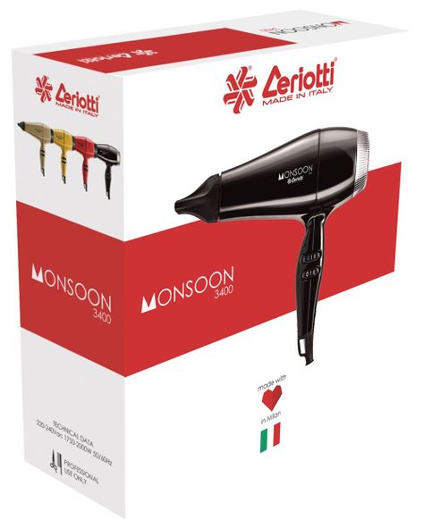 Ceriotti Secador Monsoon 3400 Rojo-2
