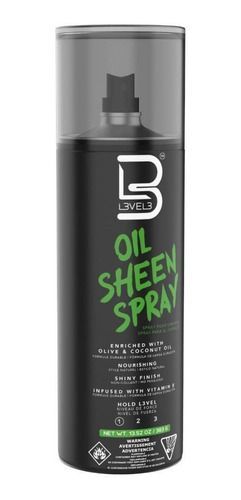 Aceite En Spray Para El Cabello Level 3-3
