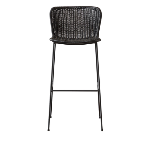 Taburete Golfet Negro Alto-5