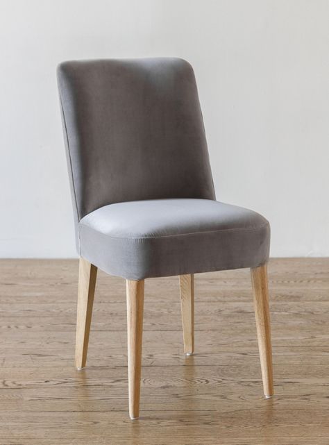 Silla Carmina Velvet Gris-2