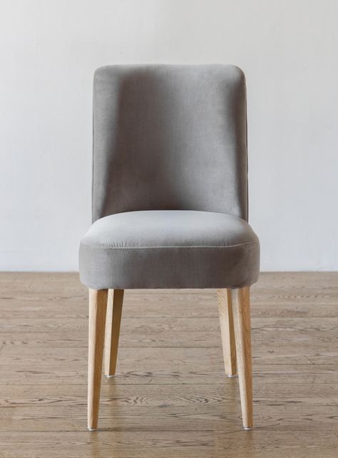 Silla Carmina Velvet Gris-4