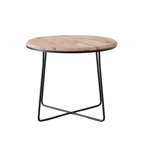 Mesa Lateral Marchena Circular Madera  40-0