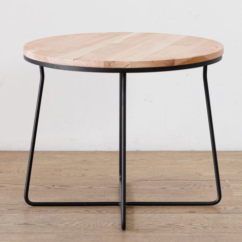 Mesa Lateral Marchena Circular Madera  40-2