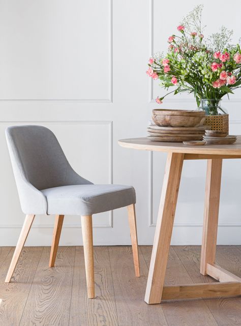 Silla Comedor Adela Gris-2
