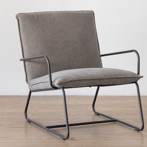 Poltrona Windsor Canvas Gris-1