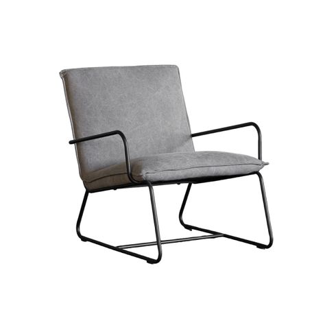 Poltrona Windsor Canvas Gris-3
