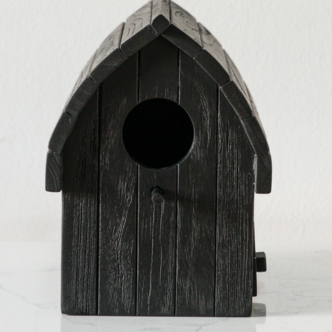 Casita De Pajaros Teak Negro-0