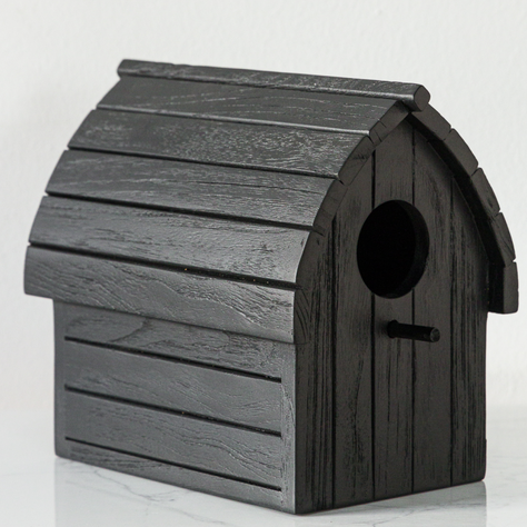 Casita De Pajaros Teak Negro-1