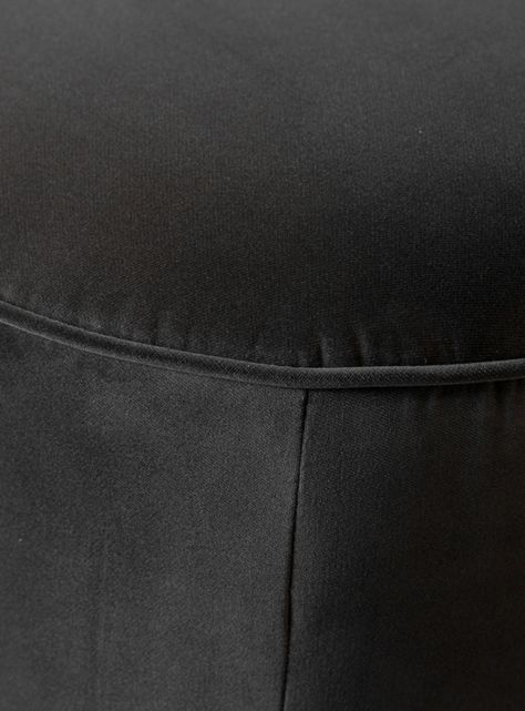 Pouf Lazario Velvet Gris Oscuro-2