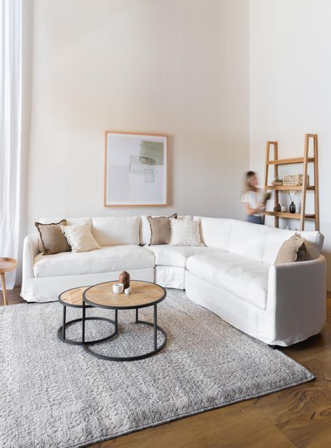 Sofa Seccional Helga Blanco V-0