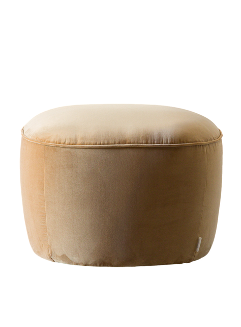 Pouf Lazario Velvet Pardo-3