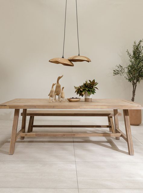 Mesa De Comedor Atilo Natural Ch 210-1