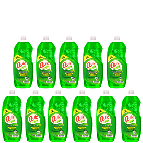 Pack 11 Lavaloza Quix Biodegradable Aroma Limón 750ml-0