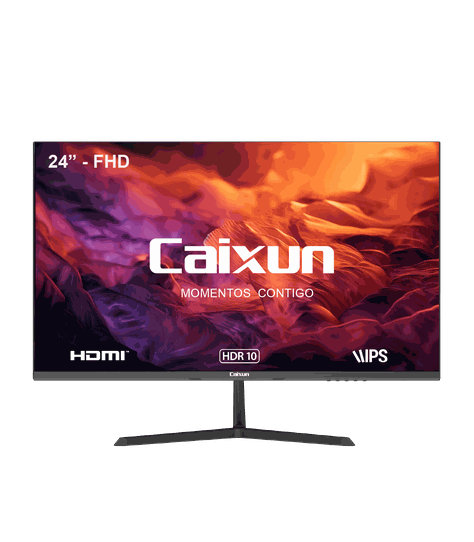 Monitor Oficina Caixun 24" FHD IPS 100Hz HDR10 Negro C24X3F-0