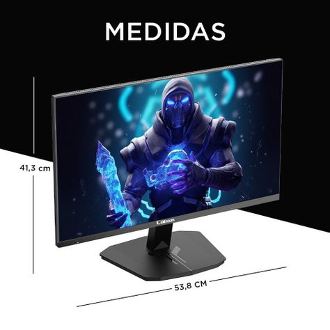 Monitor Gamer Plano Caixun 24" FHD VA 180Hz sRGB110% HDMI DP C24F4F-3