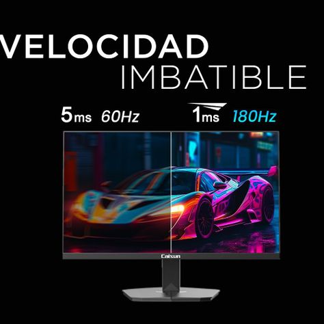Monitor Gamer Plano Caixun 24" FHD VA 180Hz sRGB110% HDMI DP C24F4F-6