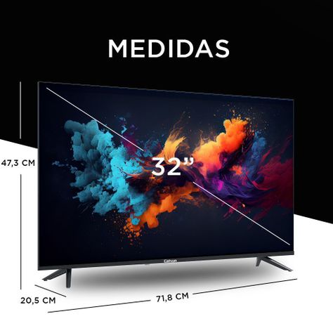 Smart TV Caixun LED 32" HD Google TV C32V1HG-3