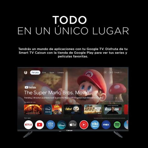 Smart TV Caixun 43” FHD Google TV-1