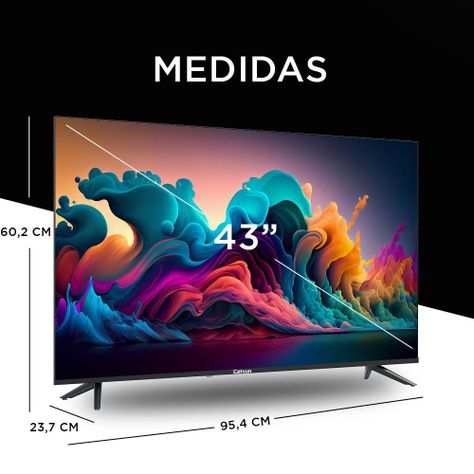 Smart TV Caixun 43” FHD Google TV-3