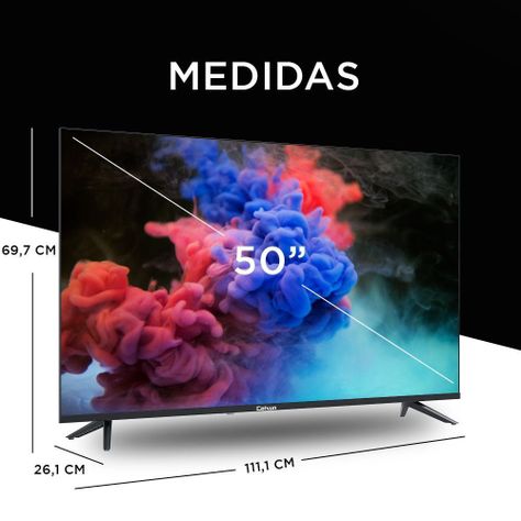 Smart TV Caixun LED 50" UHD 4K Google TV C50V1UG-3
