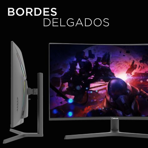 Monitor Gamer Curvo Caixun 32" QHD VA 1500R 165Hz HDMI DP USB 1ms C32C3Q-6